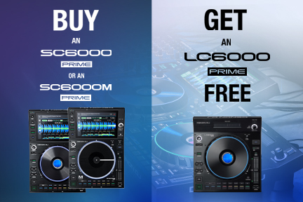 Free Denon LC6000 with any Denon SC6000 Purchase